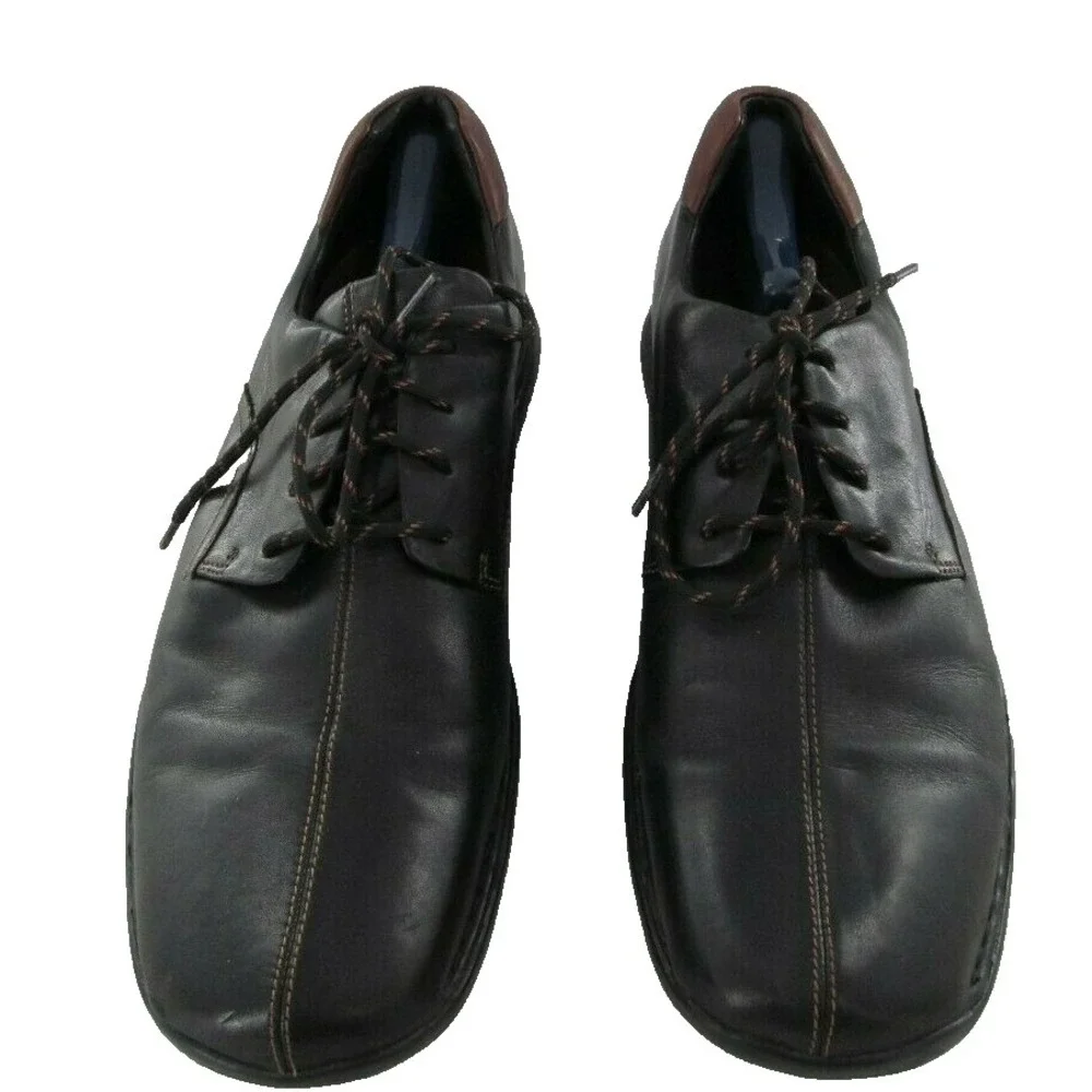 Cole Haan Mens Size 13M  Black Leather Loafers Oxfords Shoes C04073